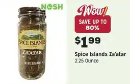 Grocery Outlet Spice Islands Za'atar offer