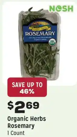 Grocery Outlet Organic herbs rosemary offer