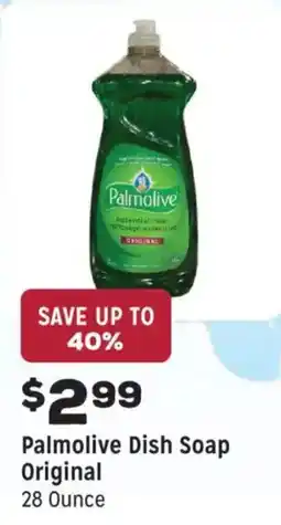 Grocery Outlet Palmolive dish soap original offer