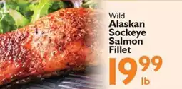 Festival Foods Wild alaskan sockeye salmon fillet offer