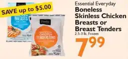 Festival Foods Essential everyday boneless skinless chicken breasts or breast tenders offer