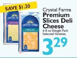 Festival Foods Crystal farms premium slices deli cheese offer