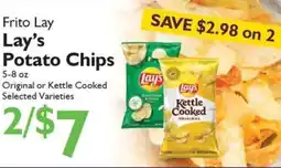 Festival Foods Frito lay lay's potato chips offer