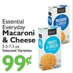 Festival Foods Essential everyday macaroni & cheese offer