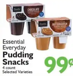 Festival Foods Essential everyday pudding snacks offer
