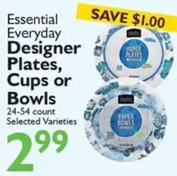 Festival Foods Essential everyday designer plates, cups or bowls offer