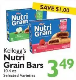 Kellogg's Nutri Grain bars