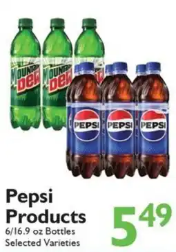 Festival Foods Pepsi products offer
