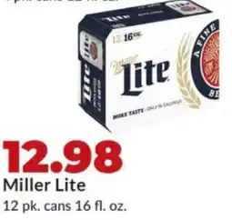 Hy-Vee Miller Lite offer