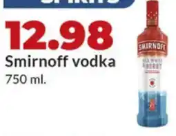 Hy-Vee Smirnoff vodka offer
