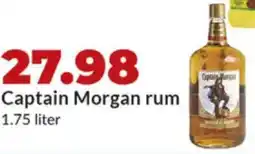 Hy-Vee Captain Morgan rum offer