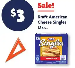 Family Dollar Kraft American Cheese Singles offer
