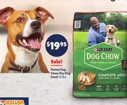 Family Dollar Purina Dog Chow Dry Dog Food offer