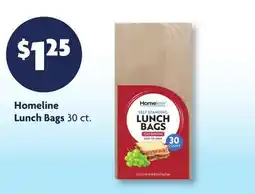 Family Dollar Homeline Lunch Bags offer