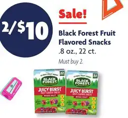 Family Dollar Black Forest Fruit Flavored Snacks offer