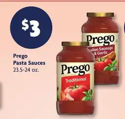 Family Dollar Prego Pasta Sauces offer