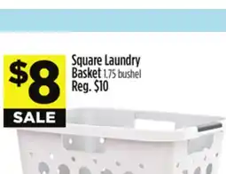 Dollar General Square Laundry Basket offer