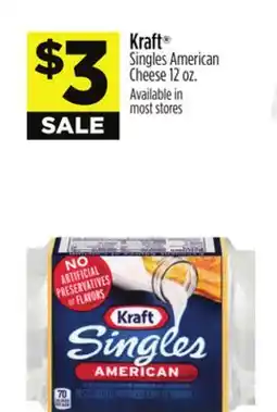 Dollar General Kraft Singles American Cheese offer