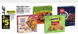 Dollar General Nature Valley , Mott's or Fiber One or Nature Valley or General Mills offer