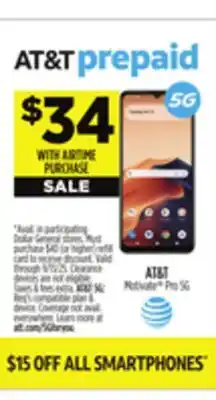 Dollar General AT&T prepaid offer