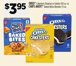 Dollar General OREO Cakesters Original or Golden 10.1 oz. or CHIPS AHOY! Baked Bites Blondie 7.5 oz offer
