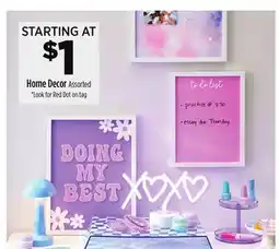 Dollar General Home Decor offer