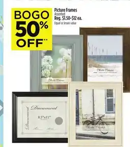 Dollar General Picture Frames offer