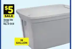 Dollar General Storage Tote offer