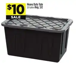 Dollar General Heavy Duty Tote offer