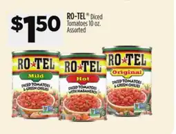 Dollar General RO-TEL Diced Tomatoes offer