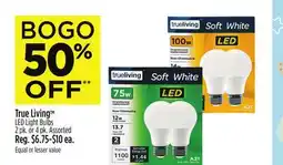 Dollar General True Living LED Light Bulbs offer