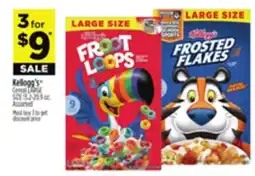 Dollar General Kellogg's Cereal offer