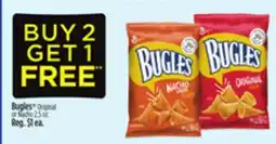 Dollar General Bugles Original or Nacho offer