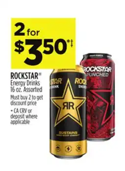 Dollar General ROCKSTAR Energy Drinks offer