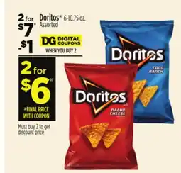Dollar General Doritos offer