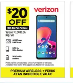 Dollar General Verizon TCL 50 XE 5G offer