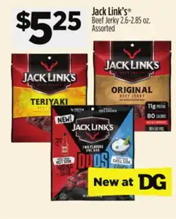 Dollar General Jack Link's Beef Jerky offer
