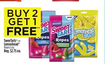 Dollar General SweeTarts or Lemonhead Ropes offer
