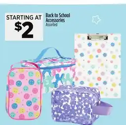 Dollar General Back to School Accessories offer