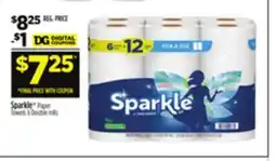 Dollar General Sparkle Paper Towels offer