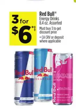 Dollar General Red Bull Energy Drinks offer