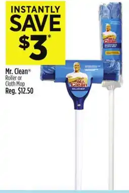 Dollar General Mr. Clean Roller or Cloth Mop offer