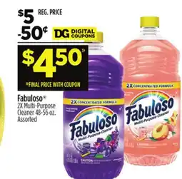Dollar General Fabuloso 2X Multi-Purpose Cleaner offer