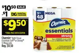 Dollar General Charmin Bath Tissue Essentials offer