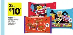 Dollar General Hershey's Halloween Mix Bags offer