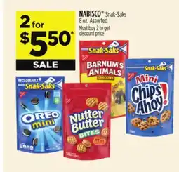 Dollar General NABISCO Snak-Saks offer