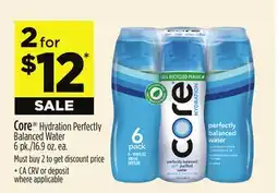Dollar General Core Hydration Perfectly Balanced Water offer