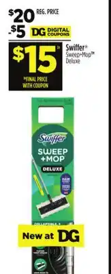 Dollar General Swiffer Sweep + Mop offer