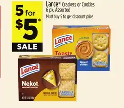 Dollar General Lance Crackers or Cookies offer