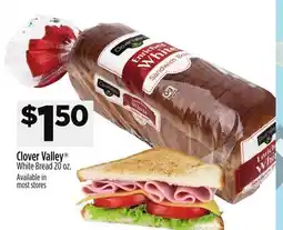 Dollar General Clover Valley White Bread offer